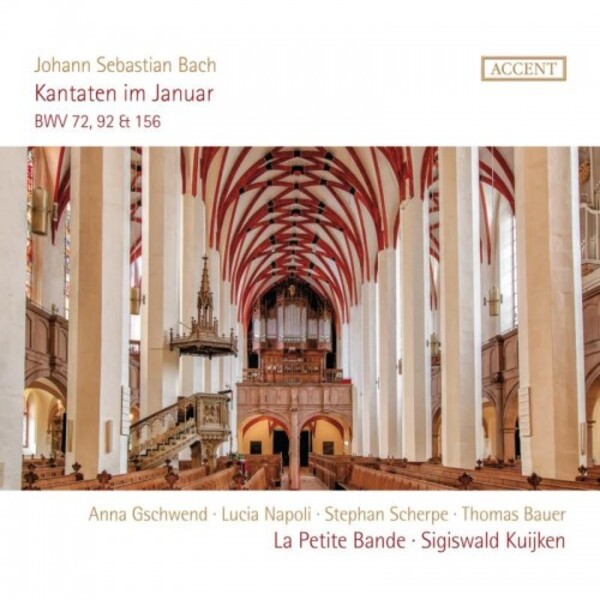 JS Bach - Cantatas for January: BWV 72, 92 & 156 | Accent ACC25320