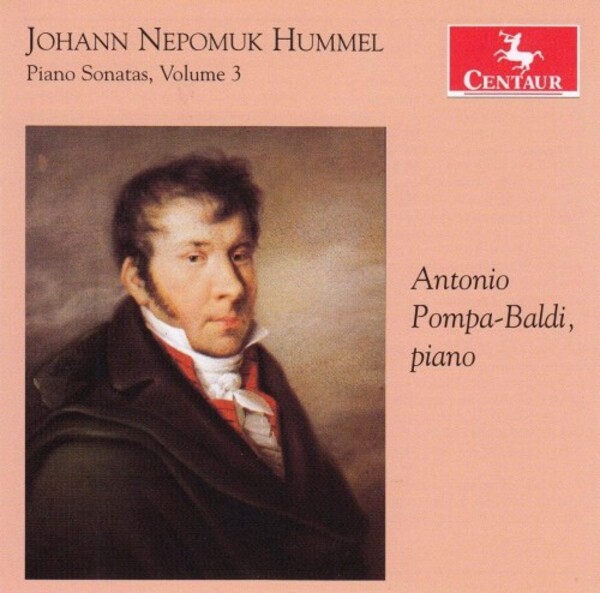 Hummel - Piano Sonatas Vol.3 | Centaur Records CRC3812