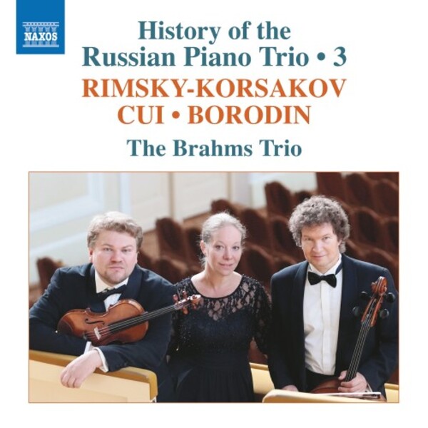 History of the Russian Piano Trio Vol.3: Rimsky-Korsakov, Cui, Borodin | Naxos 8574114