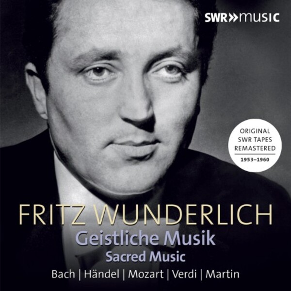 Fritz Wunderlich sings Sacred Music | SWR Classic SWR19095CD