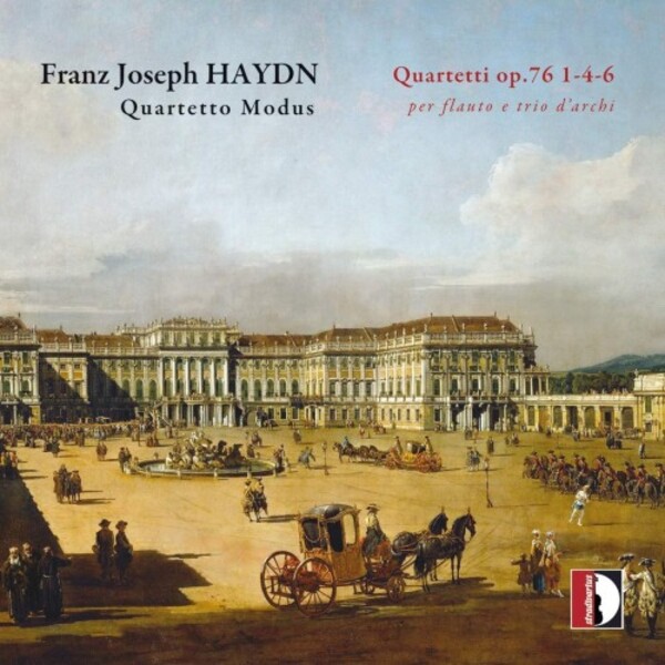 Haydn - String Quartets op.76 nos. 1, 4 & 6 arr. for Flute with String Trio | Stradivarius STR37019