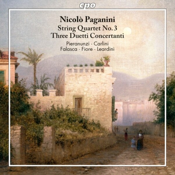 Paganini - String Quartet no.3, 3 Duetti Concertanti | CPO 5553102