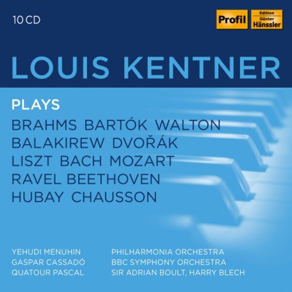 Louis Kentner plays Brahms, Liszt, Bach, Mozart et al. | Haenssler Profil PH20085