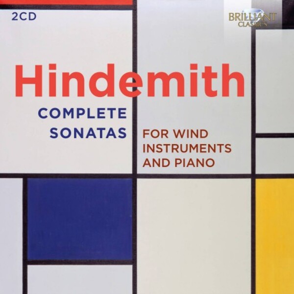Hindemith - Complete Sonatas for Wind Instruments and Piano | Brilliant Classics 95755
