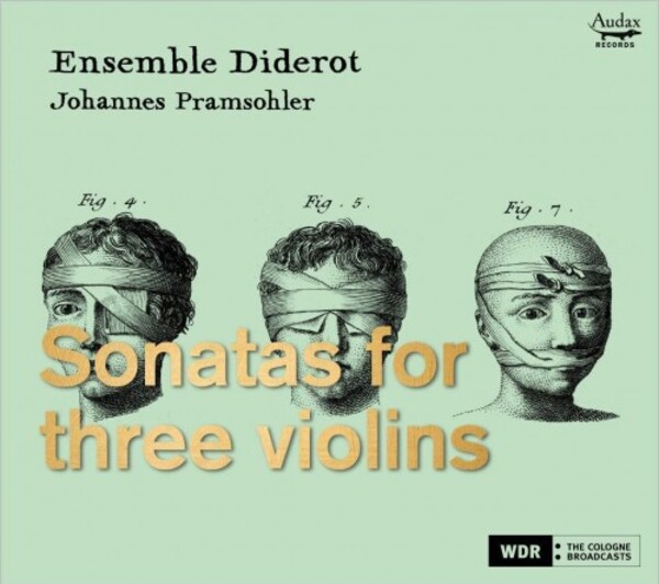 Sonatas for Three Violins | Audax ADX13729