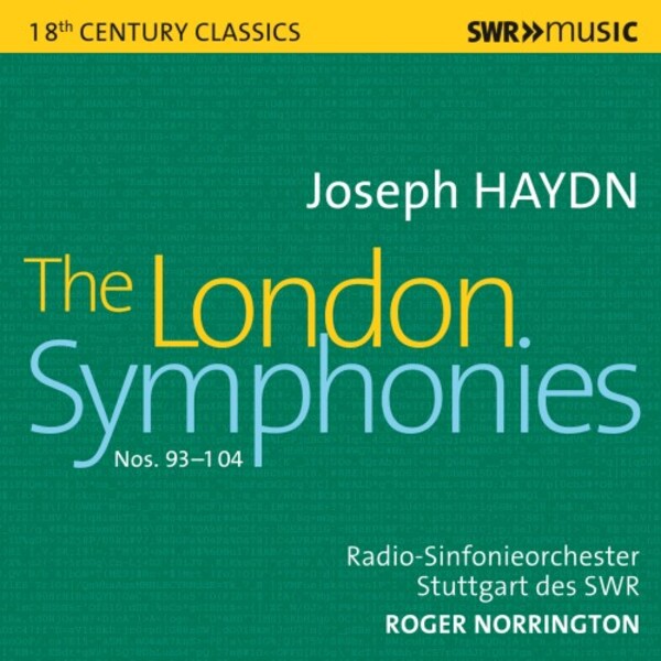 Haydn - The London Symphonies | SWR Classic SWR19527CD