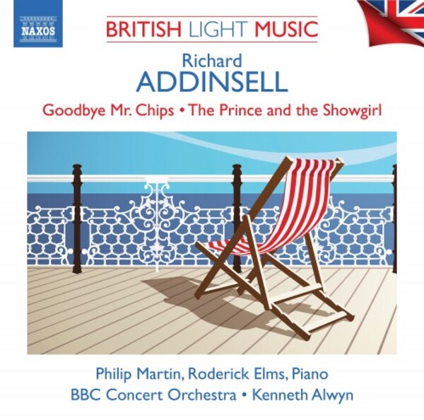 British Light Music Vol.1: Addinsell - Goodbye Mr. Chips, The Prince and the Showgirl, etc. | Naxos - British Light Music 8555229