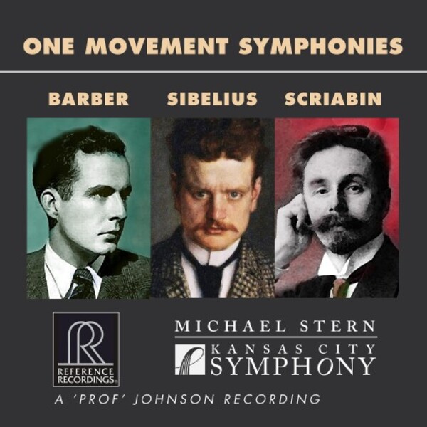 One-Movement Symphonies: Barber, Sibelius, Scriabin | Reference Recordings RR149