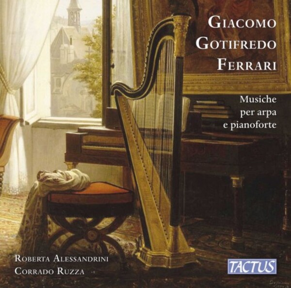GG Ferrari - Music for Harp and Piano | Tactus TC760602