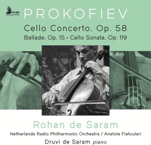 Prokofiev - Cello Concerto & Sonata, Ballade | First Hand Records FHR118
