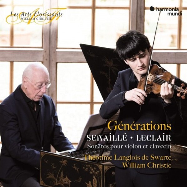 Generations: Senaille & Leclair - Sonatas for Violin and Harpsichord | Harmonia Mundi HAF8905292
