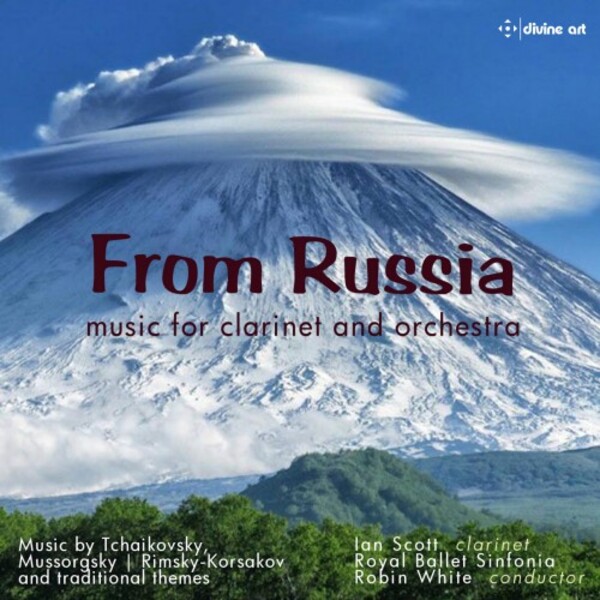 From Russia: Music for Clarinet and Orchestra | Divine Art DDA25223