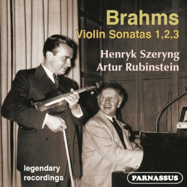 Brahms - Violin Sonatas | Parnassus PACL95005