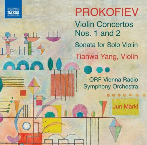 Prokofiev - Violin Concertos 1 & 2, Sonata for Solo Violin | Naxos 8574107