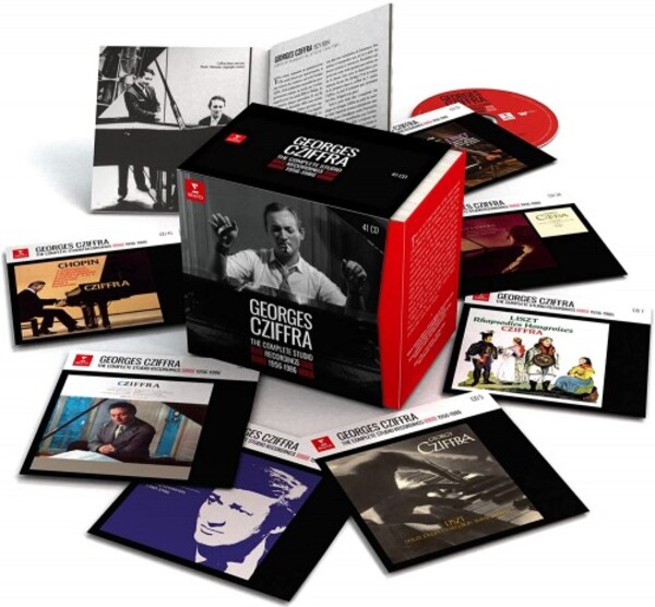 Georges Cziffra: The Complete Studio Recordings 1956-1986 | Erato 9029672924