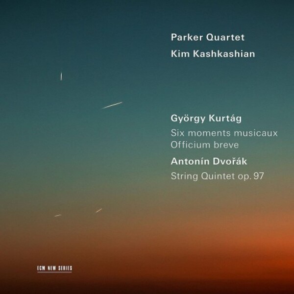 Kurtag - Moments musicaux, Officium breve; Dvorak - String Quintet op.97 | ECM New Series 4855984
