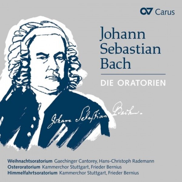 JS Bach - The Oratorios (Christmas, Easter, Ascension) | Carus CAR83047
