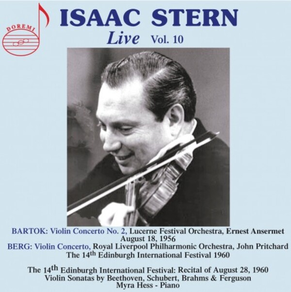 Isaac Stern Live Vol.10: Violin Concertos & Sonatas | Doremi DHR81534