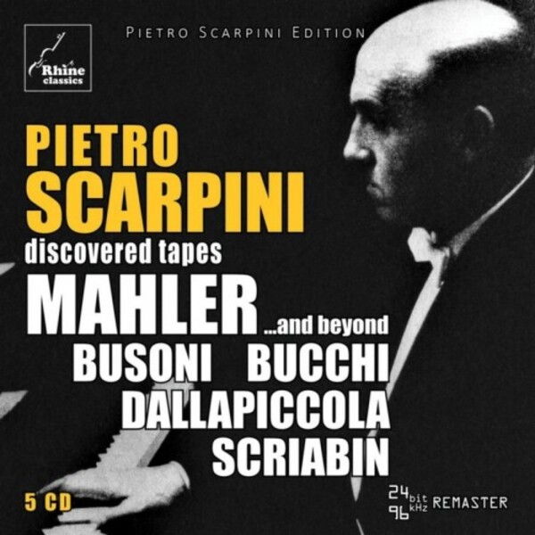 Pietro Scarpini: Mahler ...and Beyond | Rhine Classics RH021
