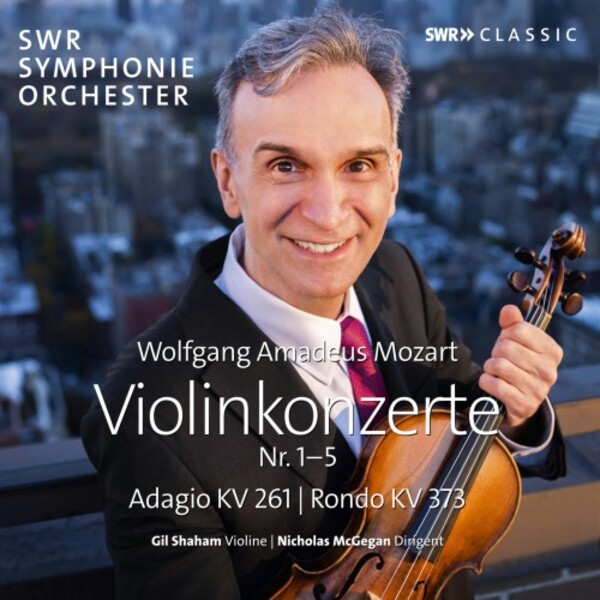 Mozart - Violin Concertos 1-5, Adagio K261, Rondo K373
