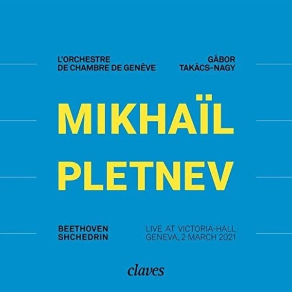 Beethoven - Piano Concerto no.3; Shchedrin - Carmen Suite | Claves CD303940