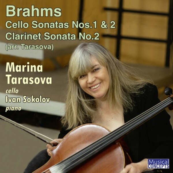 Brahms - Cello Sonatas 1 & 2, Clarinet Sonata no.2 (arr. for cello) | Musical Concepts MC3109