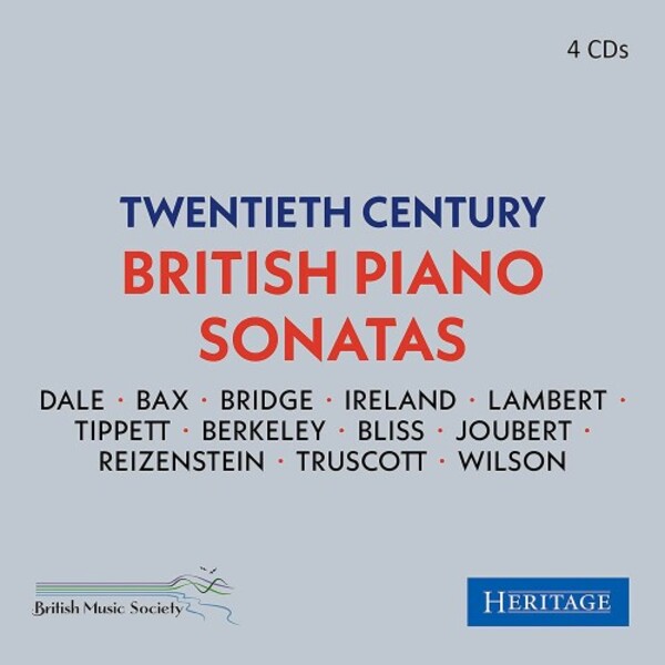 Twentieth-Century British Piano Sonatas | Heritage HTGCD407