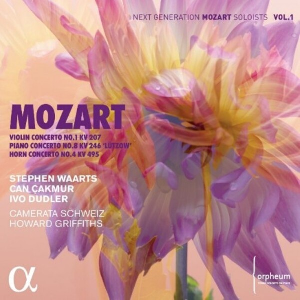 Mozart - Violin Concerto no.1, Piano Concerto no.8, Horn Concerto no.4 | Alpha ALPHA794