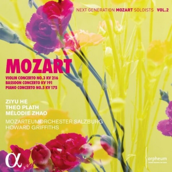 Mozart - Violin Concerto no.3, Bassoon Concerto, Piano Concerto no.5 | Alpha ALPHA795