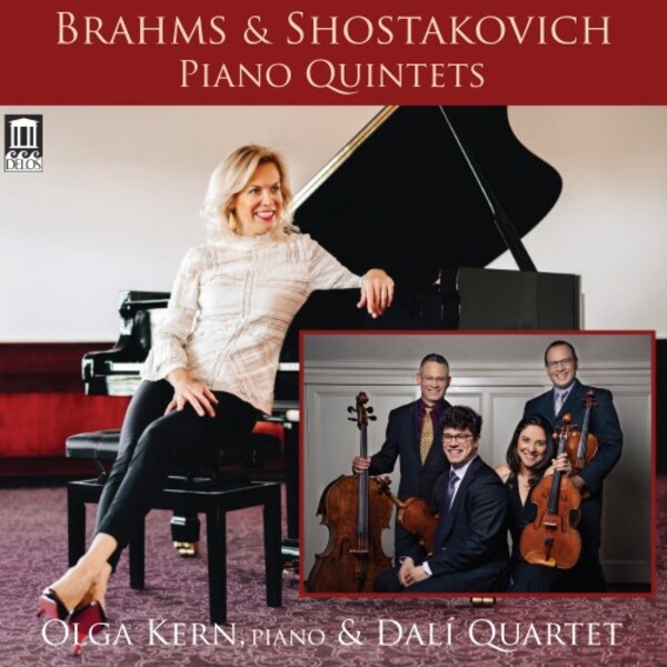 Brahms & Shostakovich - Piano Quintets | Delos DE3587