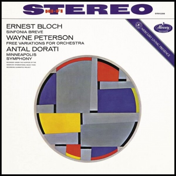 Bloch - Sinfonia breve; Peterson - Free Variations (Vinyl LP) | Decca 4852603