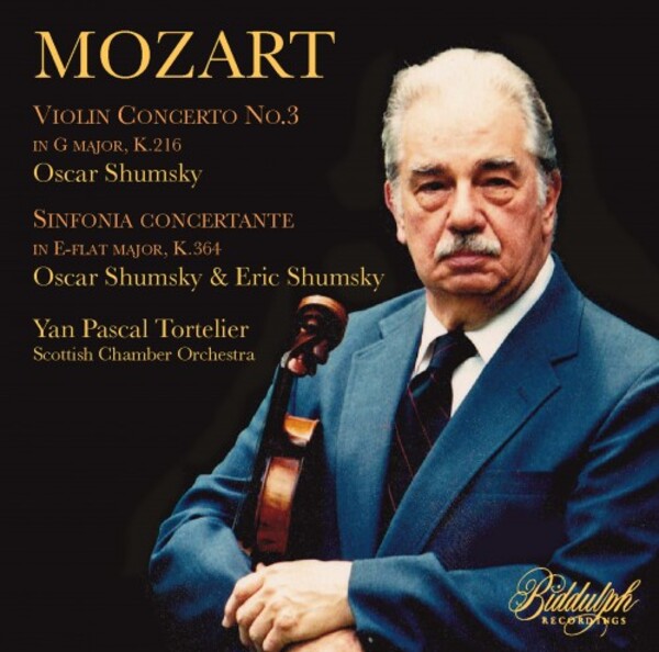 Mozart - Violin Concerto no.3, Sinfonia concertante K364 | Biddulph 850142
