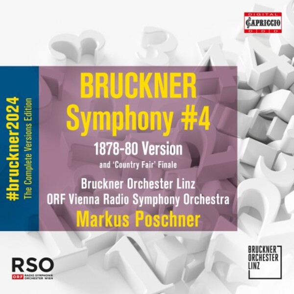 Bruckner - Symphony no.4 (1878-80 version) & Volksfest Finale | Capriccio C8083