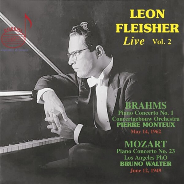 Leon Fleisher Live Vol.2: Brahms & Mozart | Doremi DHR8160