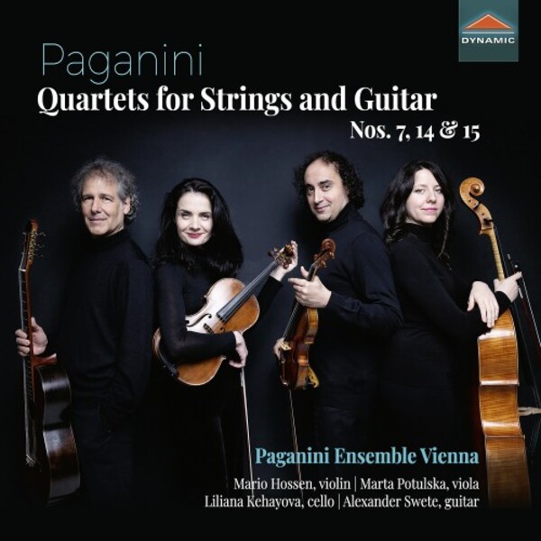 Paganini - Guitar Quartets 7, 14 & 15 | Dynamic CDS7938