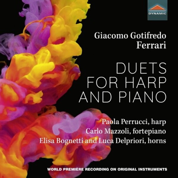 GG Ferrari - Duets for Harp and Piano | Dynamic CDS7953