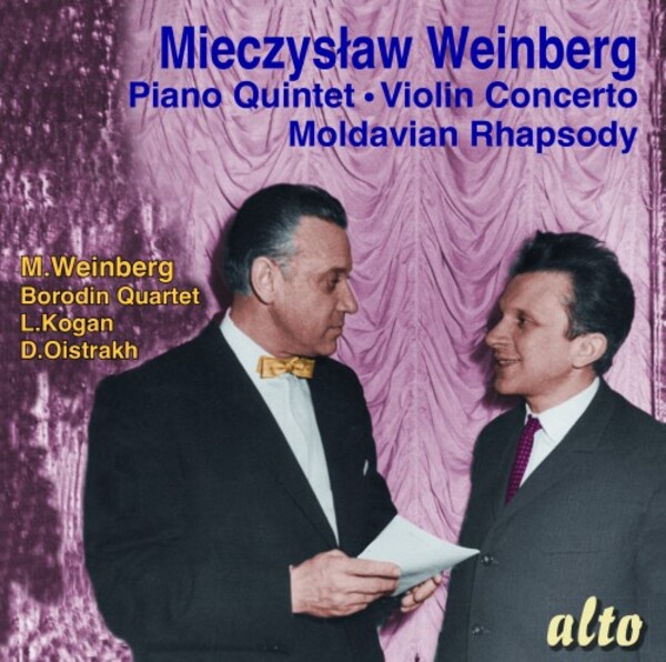 Weinberg - Piano Quintet, Violin Concerto, Moldavian Rhapsody | Alto ALC1452