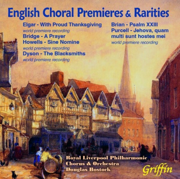 English Choral Premieres & Rarities | Griffin GCCD4086