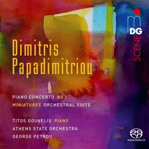 Papadimitriou - Piano Concerto no.1, Miniatures Suite, Dreams Errants, etc. | MDG (Dabringhaus und Grimm) MDG9012229