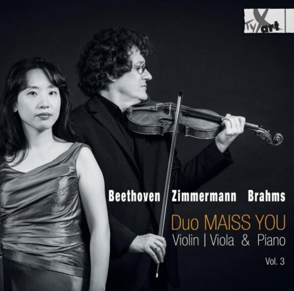 Beethoven, Zimmermann & Brahms - Violin & Viola Sonatas | TYXart TXA21165