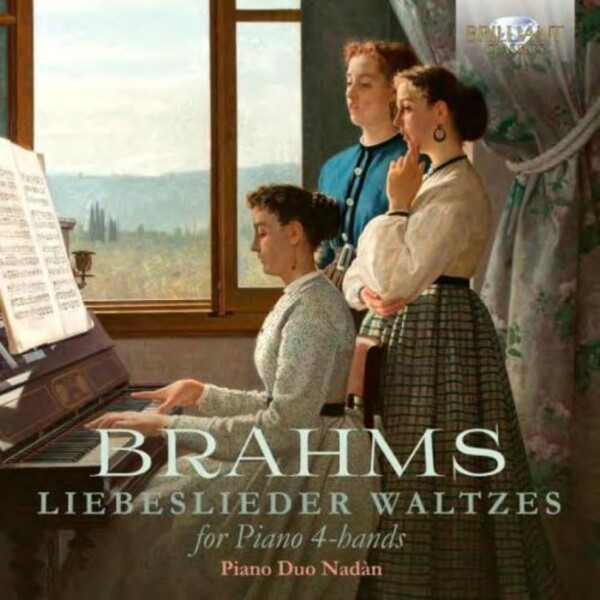 Brahms - Liebeslieder Waltzes for Piano 4-hands | Brilliant Classics 96166