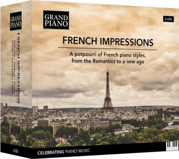 French Impressions: A Potpourri of French Piano Styles | Grand Piano GP900X
