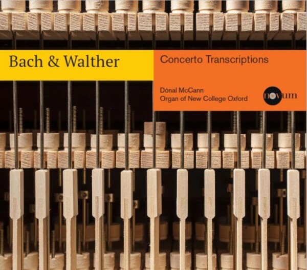 JS Bach & JG Walther - Concerto Transcriptions | Novum NCR1395