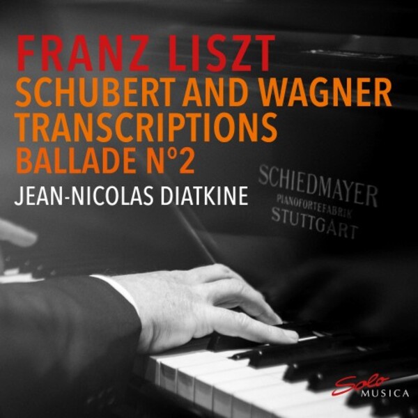 Liszt - Schubert and Wagner Transcriptions, Ballade no.2 | Solo Musica SM399