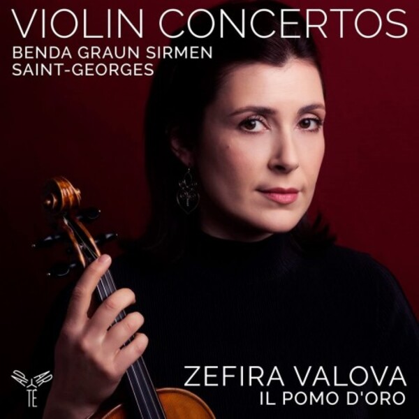 F Benda, JG Graun, Saint-Georges, Sirmen - Violin Concertos | Aparte AP291