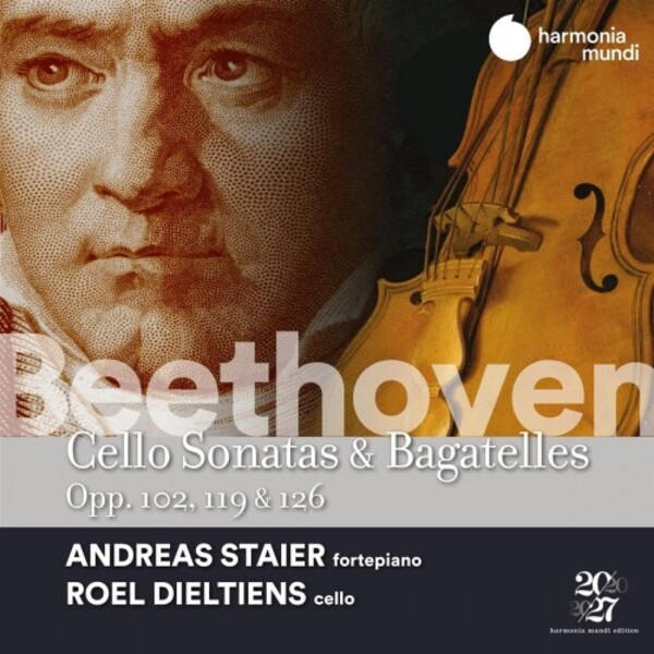 Beethoven - Cello Sonatas op.102, Bagatelles opp. 119 & 126 | Harmonia Mundi HMM902429