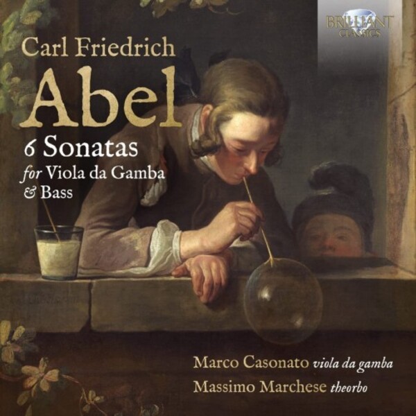 Abel - 6 Sonatas for Viola da Gamba & Bass | Brilliant Classics 96565