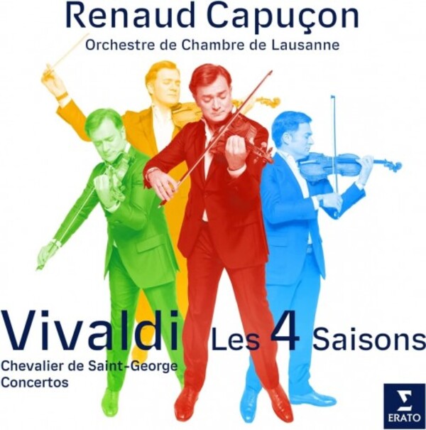 Vivaldi - The Four Seasons; Saint-Georges - Violin Concertos | Erato 5419718972