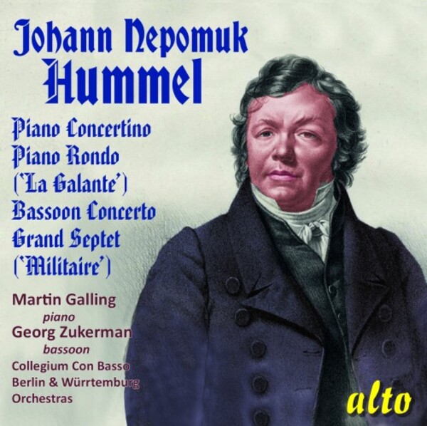Hummel - Piano Concertino, Bassoon Concerto, Septet, etc. | Alto ALC1466