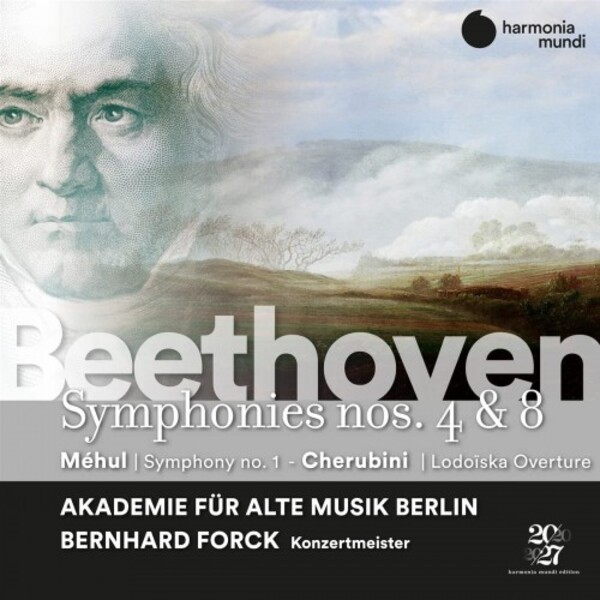 Beethoven - Symphonies 4 & 8; Mehul - Symphony no.1 | Harmonia Mundi HMM90244849